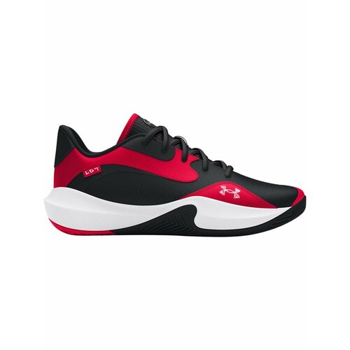 фото Кроссовки under armour ua lockdown 7 low, полнота f (eu)/ на среднюю стопу, размер 8,5/10 us, красный/черный