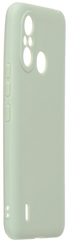 Чехол DF для Itel A49 Silicone Light Green itCase-05 - фотография № 5