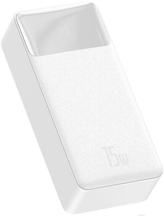 Портативное зарядное устройство Baseus Портативное зарядное устройство Baseus Bipow Digital Display White (PPDML-K02)