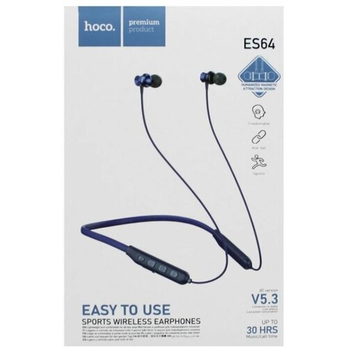 Беспроводные наушники Hoco ES64 Easy Sound Navy Blue 69000₽