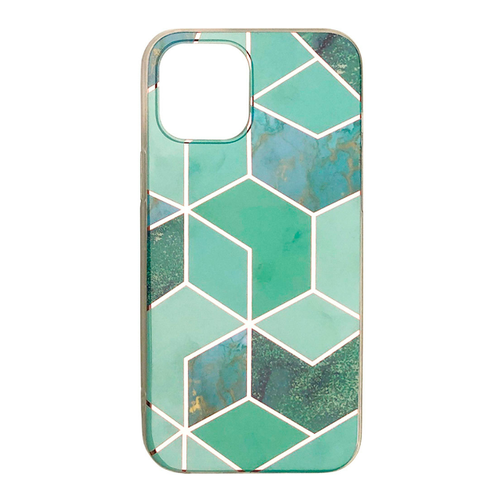 Чехол-Накладка Gresso Mosaic для Apple iPhone 12 mini зеленый чехол клип кейс gresso meridian для apple iphone 13 mini красный [gr17mrn1143]