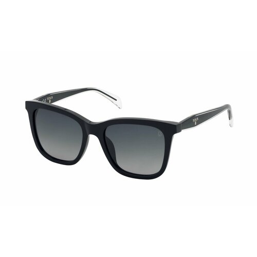 Солнцезащитные очки Tous, прямоугольные, оправа: пластик, для женщин, черный