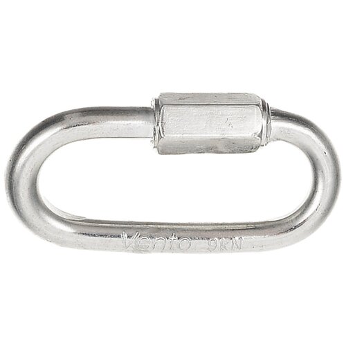 фото Карабин vento рапид вспомогательный 6 стальной овальный 6 мм