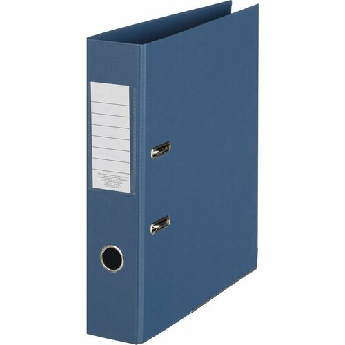Папка с арочным механизмом Attache (75мм, А4, картон/пвх) синяя папка с арочным механизмом inформат 75мм а4 картон двухсторонее покрытие пвх серая 10шт