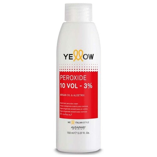 Yellow Крем-окислитель Peroxide 3 %, 150 мл кремовый окислитель stabilized peroxide cream 9% 30 vol 1000 мл yellow mr 16723