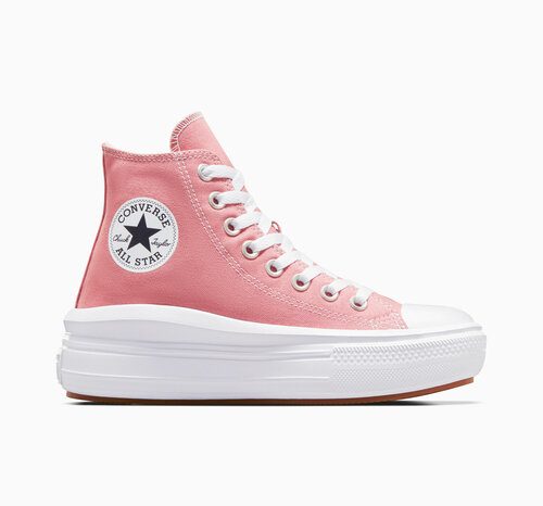 Кеды Converse, размер  39,5 EU , белый, розовый