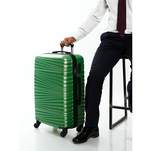 Чемодан Feybaul, размер M, зеленый