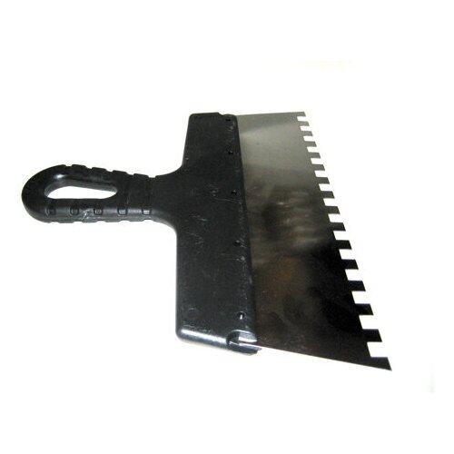 Шпатель зубчатый антикор покрытие 250мм зуб 8х8мм арт6306 509₽