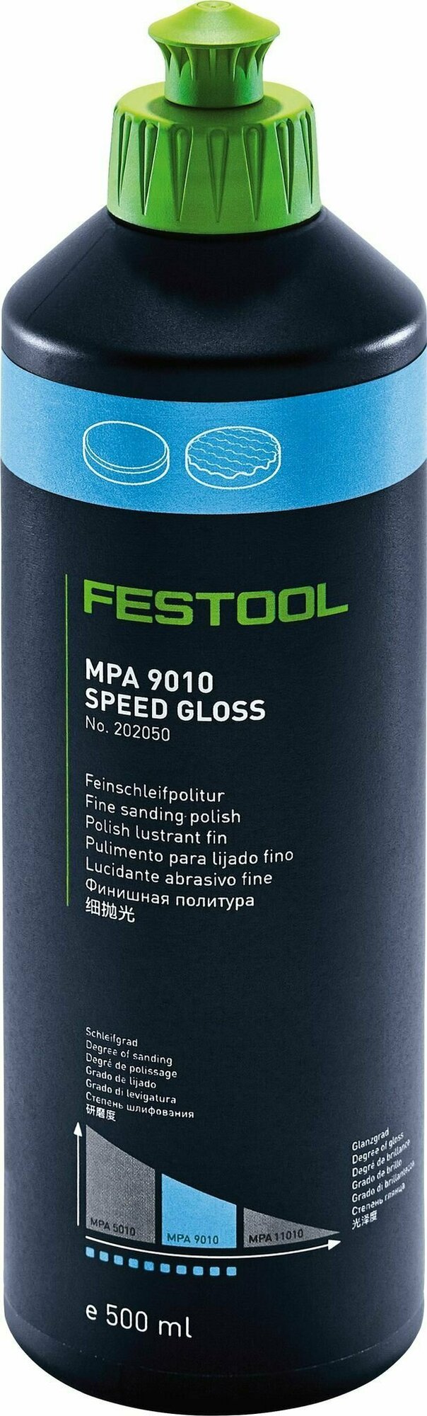 Политура универсальная Festool - Speed Gloss MPA 9010 BL/0,5L (202050)