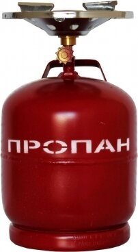 Комплект газовый Кемпинг ПГТ 1Б-В ( газ. горелка + баллон 8 литров), Крым