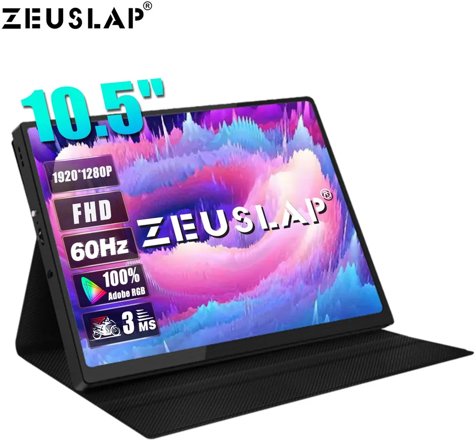 10.5" Монитор ZEUSLAP Z10P черный