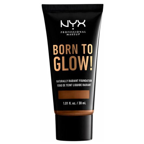 NYX professional makeup Тональный крем Born to glow!, 30 мл, оттенок: mocha