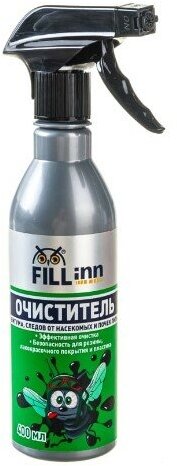 Очиститель Fillinn FL053 битума, следов от насекомых и почек липы 400 мл (спрей)