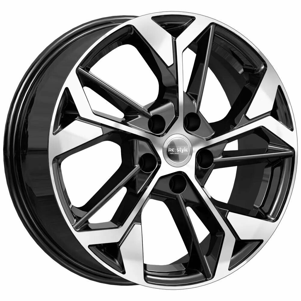 Диск колёсный КС1062 (ZV 17_Tiggo 4 Pro) 6.5x17 ЕТ 33 5x108 60,1 алмаз черный, арт.80692