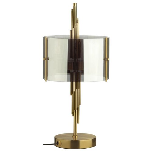 Настольная лампа Odeon Light Margaret, античная бронза/дымчатый, арт.4895/2T