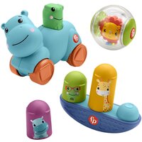 Развивающая игрушка Fisher-Price Hello Moves Play Kit Развиваем движения, HFJ94, разноцветный