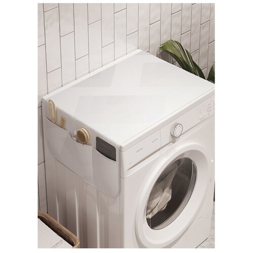 фото Органайзер для хранения "пропадающие фигуры" на стиральную машину, 45x120 см ambesonne