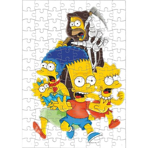 Пазл MIGOM Принт А4 Simpsons, Симпсоны - 2