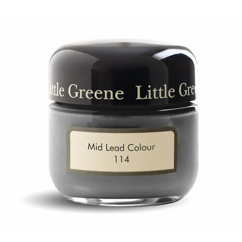 пробник краски в э акриловой little greene цвет 172 white lead dark 60 мл Пробник краски в/э акриловой Little Greene, цвет № 114, MID LEAD COLOUR, 60 мл