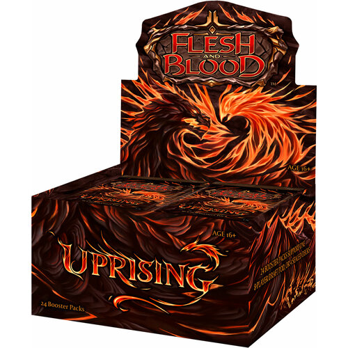 Flesh and Blood TCG: Дисплей бустеров издания Uprising на английском языке flesh and blood tcg стартовая колода boltyn издания monarch на английском языке