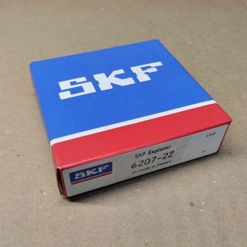 Подшипник 6207 ZZ SKF Франция (34х72х17) 180207 подшипник для стиральной машины 6207 zz 35x72x17 skf