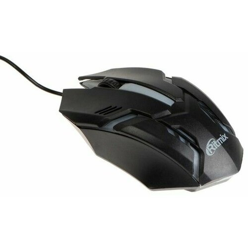 Мышь ROM-308 игровая проводная 1000 dpi USB подсветка чёрная 83300₽