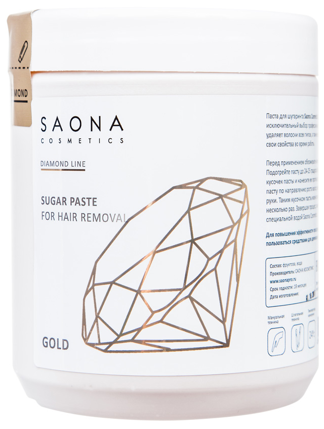    Gold () SAONA Cosmetics Diamond Line, 1000 