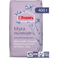 Мука льняная С. Пудов, 400 г