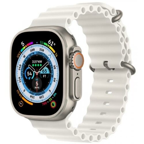 Apple Watch Ultra 49mm White ocean band Titanium Case 7709000₽
