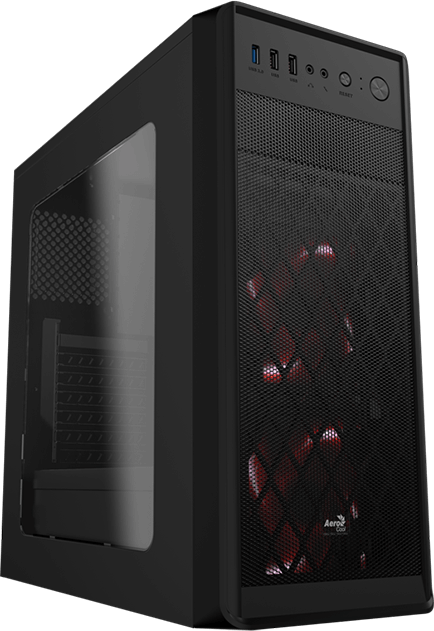 Корпус MidiTower AeroCool SI-5100 Window (4713105958348)