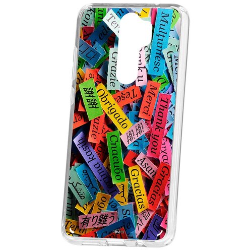 фото Чехол на xiaomi redmi note 8 pro kruche print thank you кruче