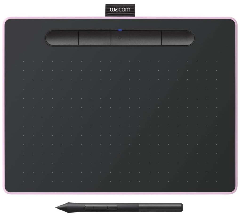 Графический планшет Wacom Intuos M CTL-6100WLP-N А5 фиолетовый