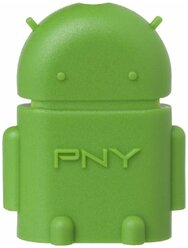 Переходник OTG USB-microUSB reader Android, green (OTG-A2G-EF)