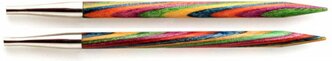 Спицы Knit Pro съемные Symfonie 20421, диаметр 3 мм, длина 10 см, многоцветный