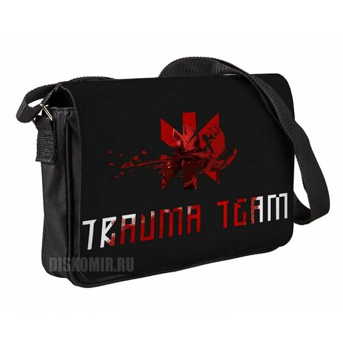 Сумка мессенджер , черный bunn c cyberpunk 2077 volume 1 trauma team