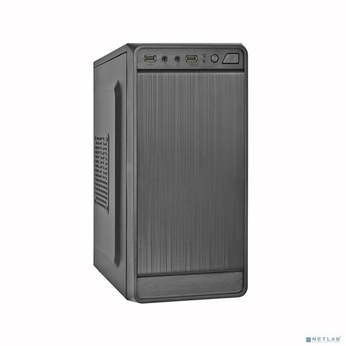 EXEGATE Корпуса Exegate EX283125RUS Корпус Minitower ExeGate BAA-108 Black, mATX, , 2*USB, Audio чёрный