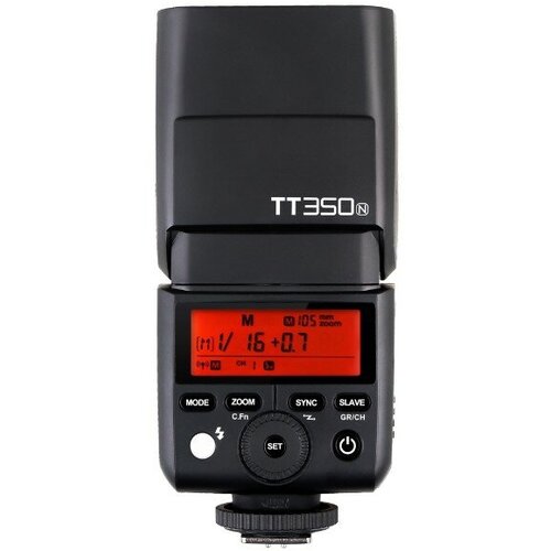 Вспышка накамерная Godox ThinkLite TT350N TTL для Nikon вспышка накамерная godox thinklite tt350n ttl для nikon
