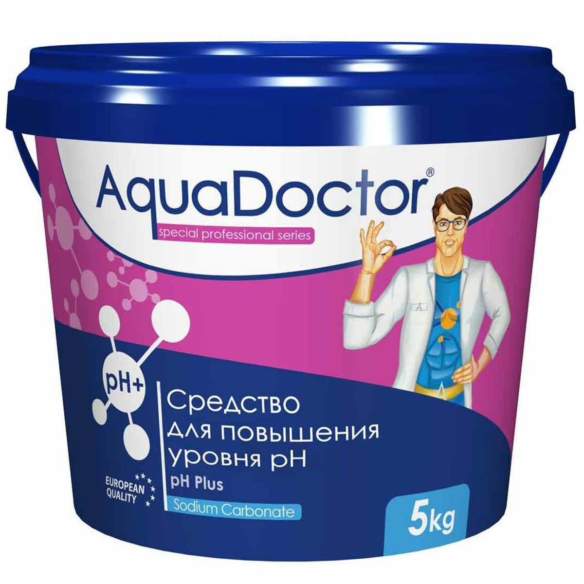 Средство для повышения pH AquaDoctor "pH Plus" 5кг