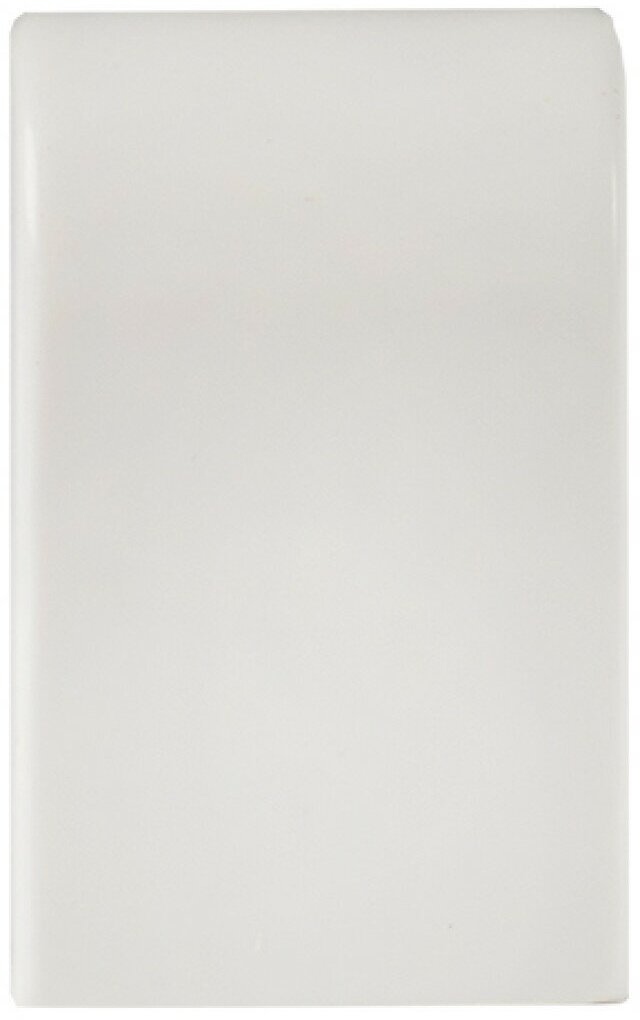 Заглушка (16х16) (4 шт) белая EKF-Plast