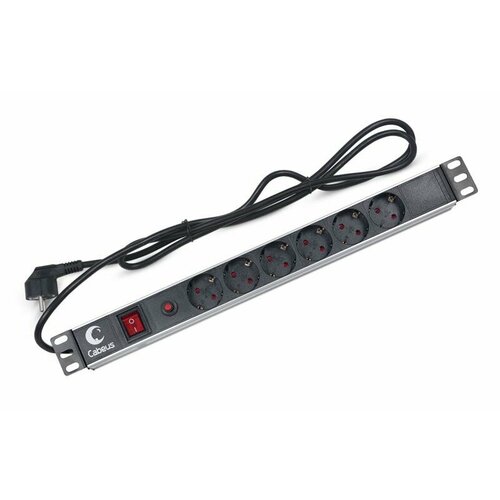 Блок розеток Cabeus PDU-6P-F-2EU черный 4057₽