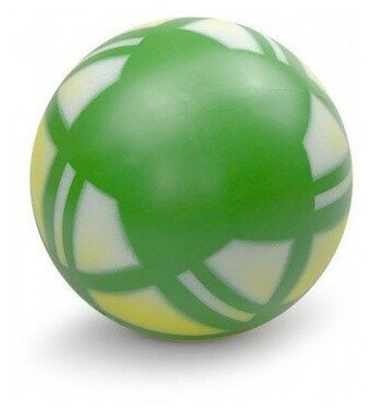 Мяч детский Звездочка, 12,5 см, окраш. по трафарету