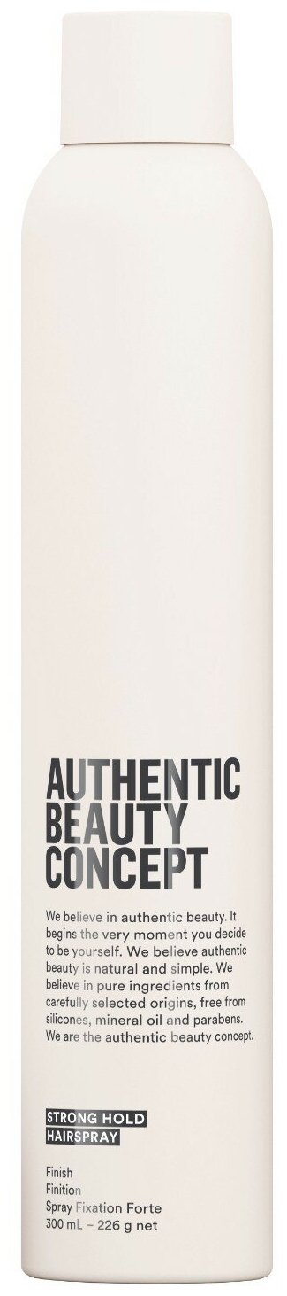 AUTHENTIC BEAUTY CONCEPT Лак для волос сильной фиксации 300мл