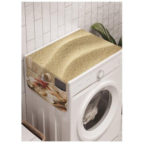 фото Органайзер для хранения "морская рамка" на стиральную машину, 45x120 см ambesonne
