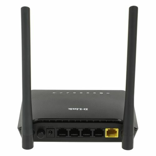 Wi-Fi роутер D-Link DIR-620S/RU/B1A, N300, черный