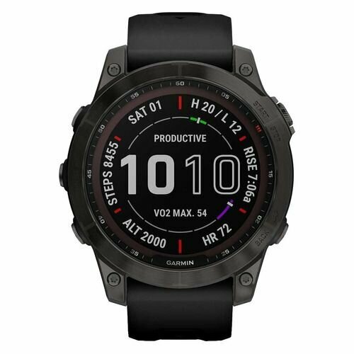 Смарт-часы Garmin Fenix 7 47мм 13 серый черный 010-02540-21 15566000₽