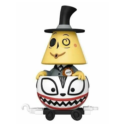 фигурка funko pop trains the nightmare before christmas – mayor in ghost cart 9 5 см Мэр в поезде мини-фигурка Кошмар перед Рождеством, Mayor in Ghost Cart Nightmare Before Christmas