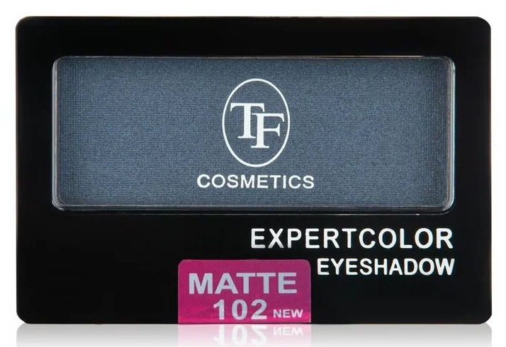 Тени для век матовые Triumph Expertcolor Eyeshadow Matte 102 темно-синий