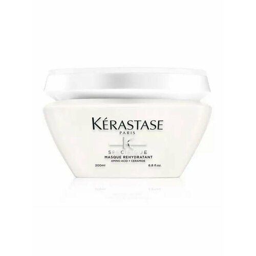 Kerastase Specifique Rehydratant Masque - гель-маска 200 мл увлажняющая маска для лица hydralgue masque desalterant rehydratant 50мл