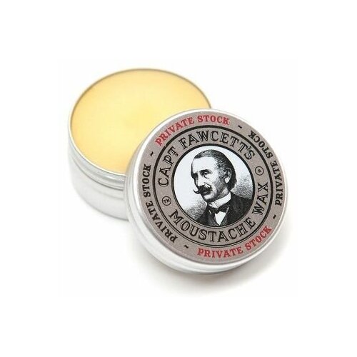 Воск для усов Captain Fawcett Private Stock, 15 мл captain fawcett воск для усов ylang ylang moustache wax 15 мл