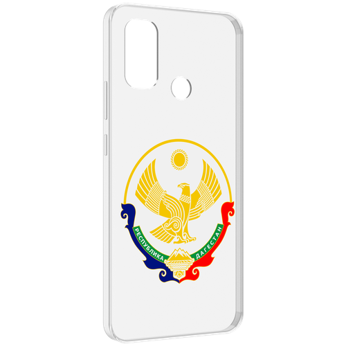 Чехол MyPads герб-дагестан-махачкала для UleFone Note 10P / Note 10 задняя-панель-накладка-бампер